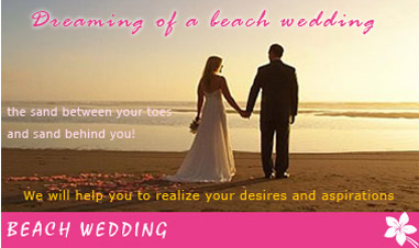 beach wedding